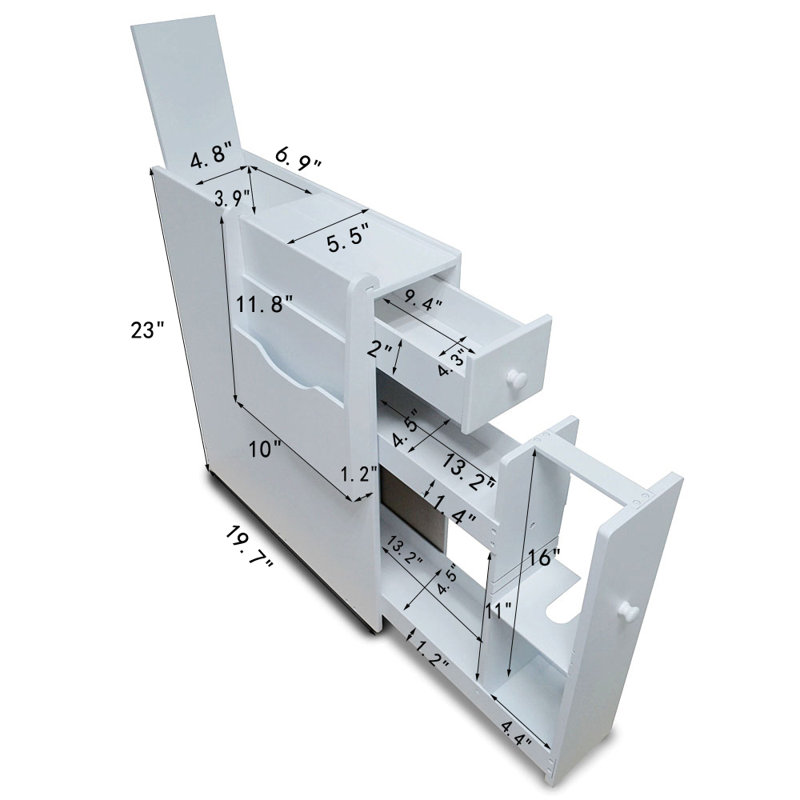 Organizedlife Freestanding Bathroom & Reviews Wayfair